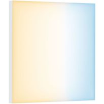 LED-paneeli Paulmann Velora, Smart Home Zigbee 3.0, 29.5x29.5cm, 10.5W, säädettävä värilämpötila, himmennettävä, mattavalkoinen