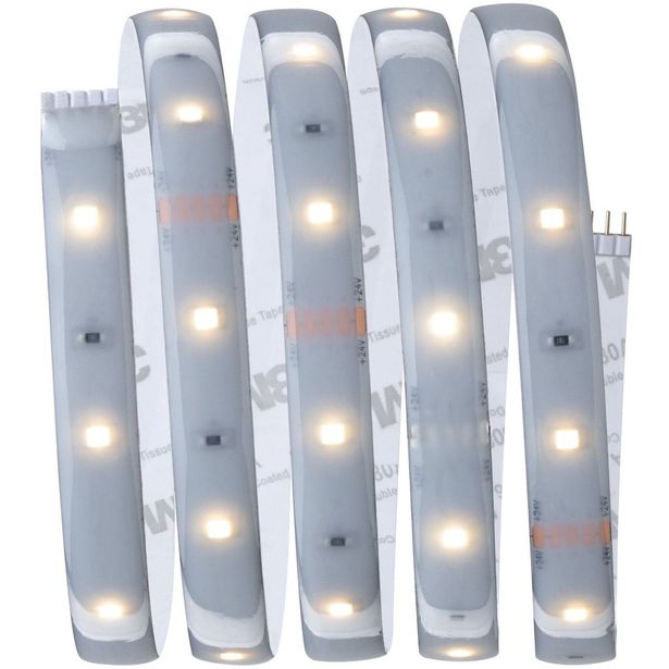 LED-valonauha Paulmann MaxLED 250, aloituspakkaus, IP44, 240lm/m, 2700K, 24VA, eri kokoja