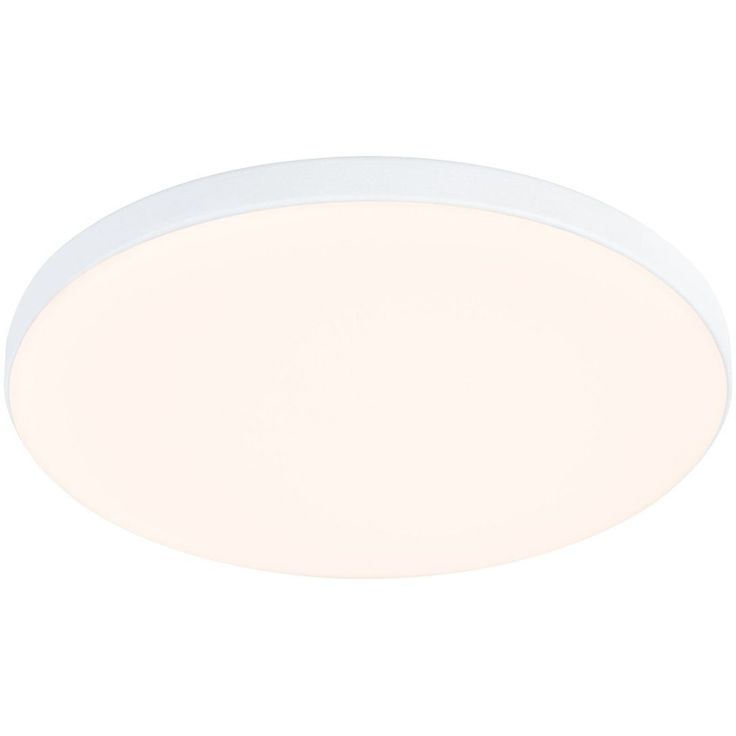 Upotettava LED-paneeli Paulmann VariFit Veluna Edge, IP44, Ø12cm, 8.5W, 3000K, valkoinen