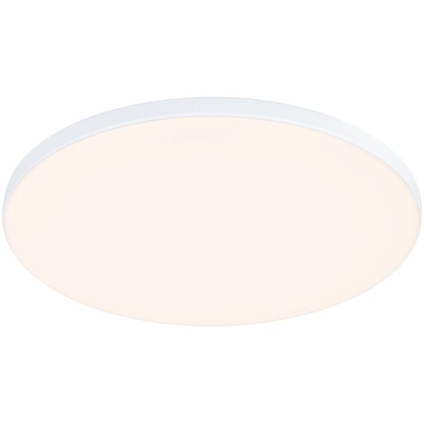 Upotettava LED-paneeli Paulmann VariFit Veluna Edge, IP44, Ø16cm, 12W, 3000K, himmennettävä, valkoinen