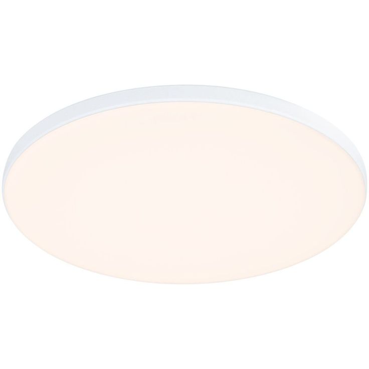 Upotettava LED-paneeli Paulmann VariFit Veluna Edge, IP44, Ø16cm, 12W, 3000K, himmennettävä, valkoinen