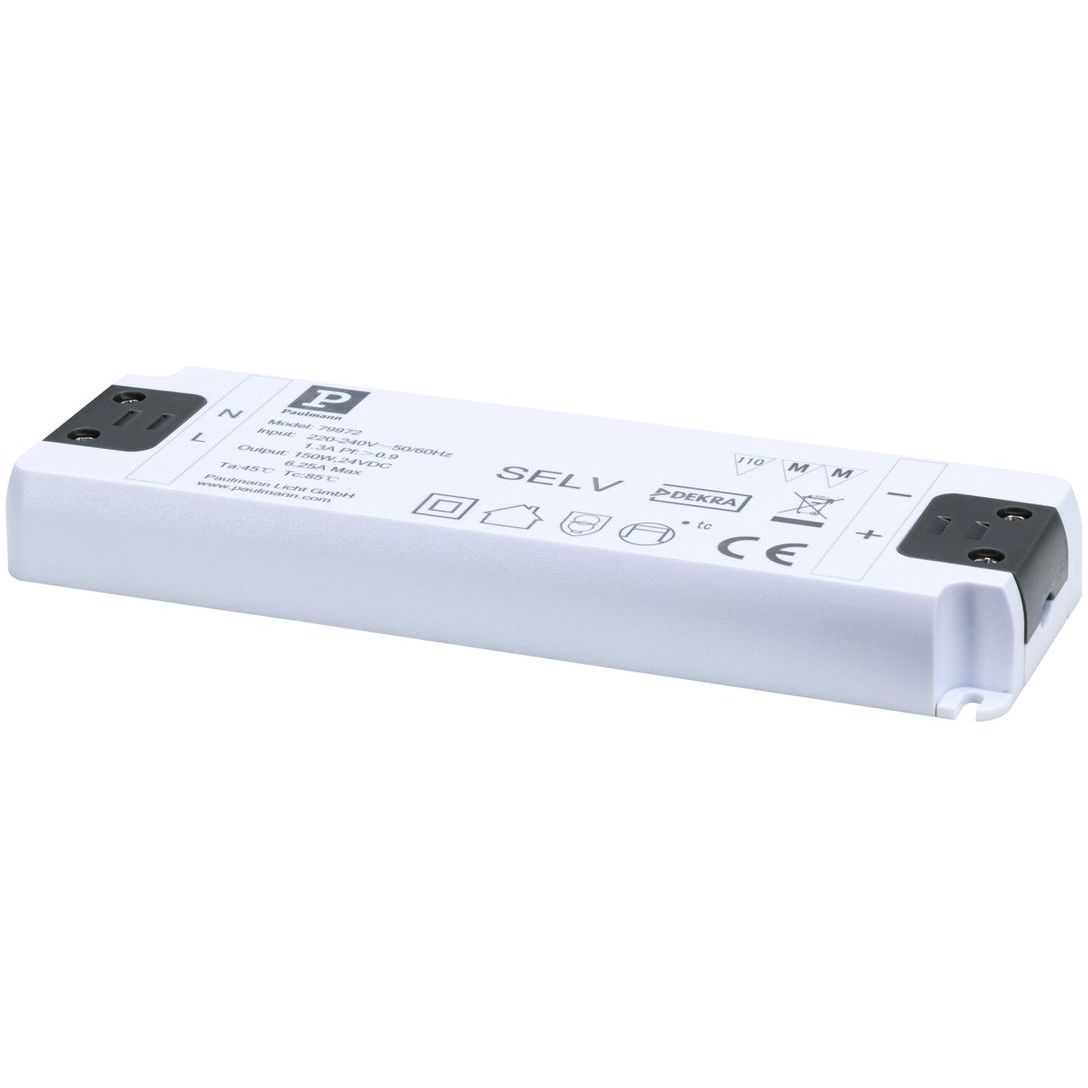 Virtalähde Paulmann ProStrip, 230/24V, 150VA, valkoinen