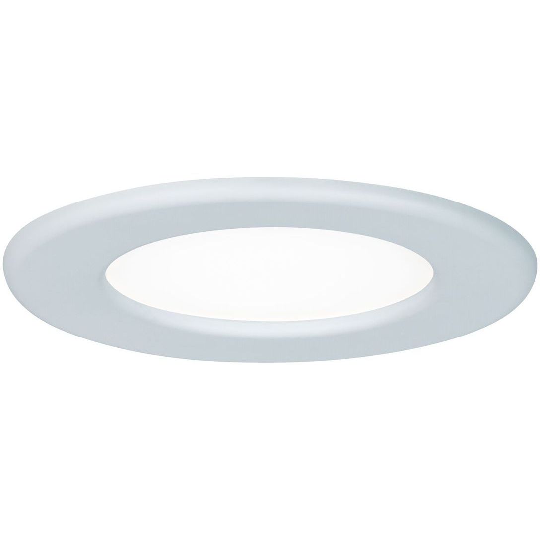 Upotettava LED-paneeli Paulmann, IP44, Ø11.5cm, 6W, 4000K, valkoinen