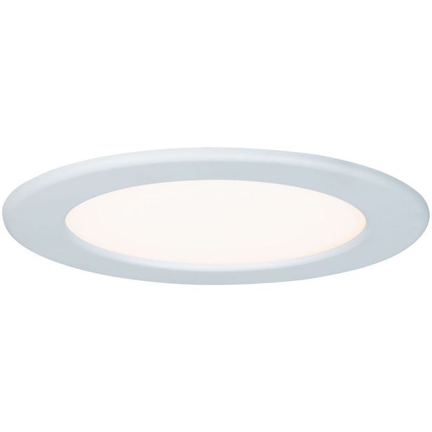 Upotettava LED-paneeli Paulmann, IP44, Ø17cm, 11.1W, 2700K, eri värejä