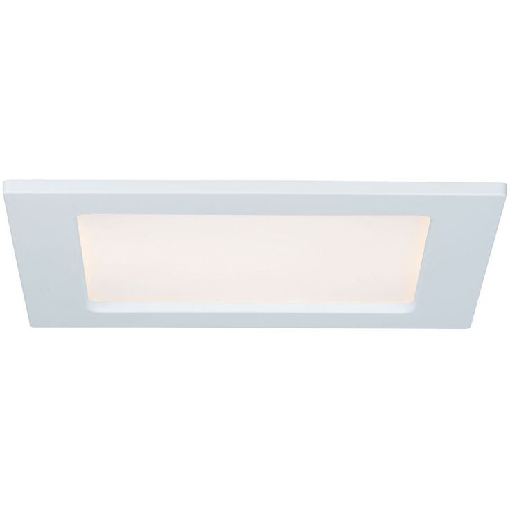 Upotettava LED-paneeli Paulmann, IP44, 16.5x16.5cm, 11.1W, 2700K, valkoinen