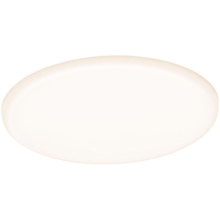 Upotettava LED-paneeli Paulmann Veluna, IP44, Ø18.5cm, 17W, 3000K, satiini