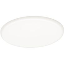 Upotettava LED-paneeli Paulmann Veluna, IP44, Ø18.5cm, 17.5W, 4000K, satiini