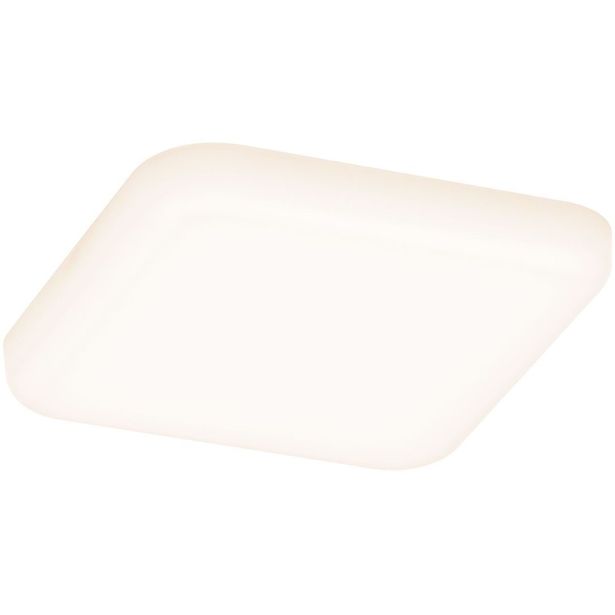Upotettava LED-paneeli Paulmann Veluna, IP44, 7.5x7.5cm, 4.5W, 3000K, satiini
