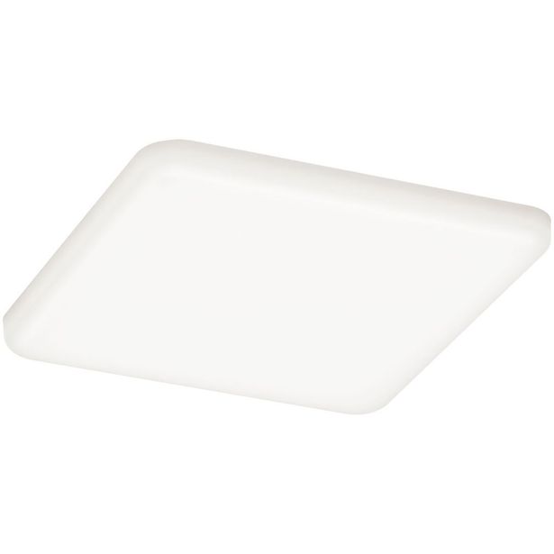 Upotettava LED-paneeli Paulmann Veluna, IP44, 12.5x12.5cm, 8.5W, 4000K, satiini