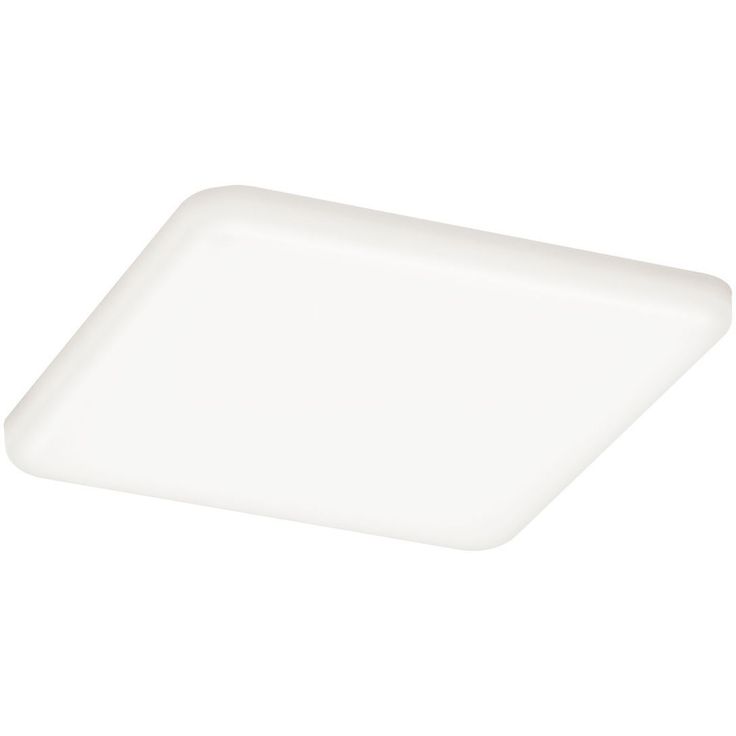 Upotettava LED-paneeli Paulmann Veluna, IP44, 12.5x12.5cm, 8.5W, 4000K, satiini
