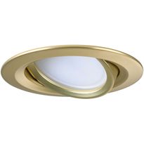 LED-alasvalo Paulmann 3-Step-Dim Nova Coin Basic Ø84mm 50° 6W 470lm 2700K himmennettävä upotettava mattakulta 3kpl/pkt
