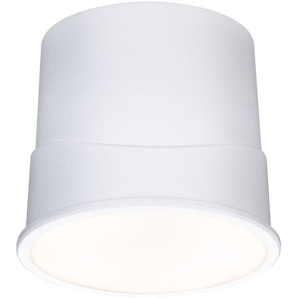 Upotettava LED-moduuli Paulmann Base Coin, Smart Home Zigbee 3.0, Ø50mm, 3000K, himmennettävä, satiini