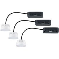 LED-valonlähde Choose-valaisimiin Paulmann, 3kpl, Ø51mm, 6.5W, 580lm, säädettävä värilämpötila, satiini