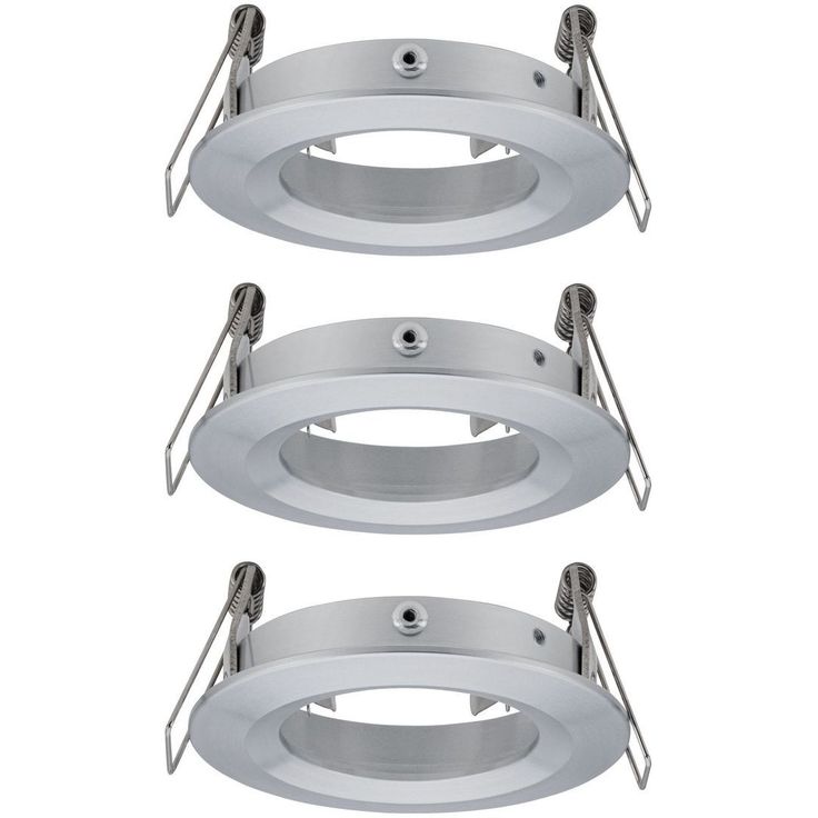 Upotettava valaisin Paulmann Choose, IP44, 3kpl, Ø78mm, max.3x10W, himmennettävä, eri värejä