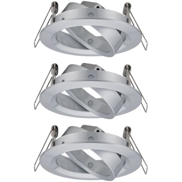 Upotettava valaisin Paulmann Choose, 3kpl, Ø84mm, max.3x10W, himmennettävä, eri värejä