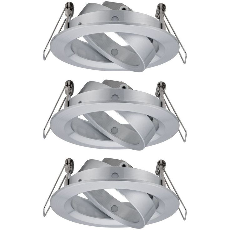 Upotettava valaisin Paulmann Choose, 3kpl, Ø84mm, max.3x10W, himmennettävä, eri värejä