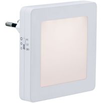 Yövalo Paulmann Esby Square, 3000K, 0,7lm, hämärätunnistin