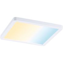 Upotettava LED-paneeli Paulmann VariFit Areo, Smart Home Zigbee 3.0, IP44, 17.5x17.5cm, 13W, säädettävä värilämpötila, valkoinen