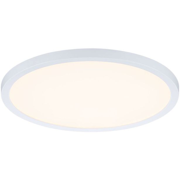 Upotettava LED-paneeli Paulmann VariFit Areo, IP44, Ø23cm, 16W, 3000K, himmennettävä, eri värejä