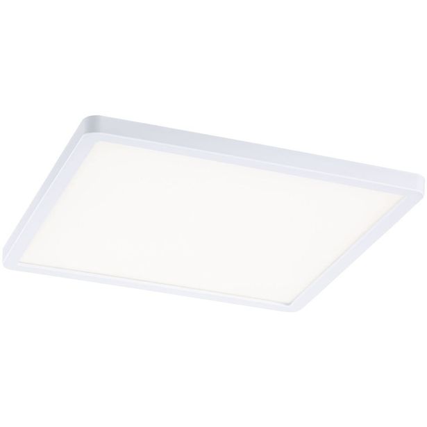 Upotettava LED-paneeli Paulmann VariFit Areo, IP44, 23x23cm, 16W, 4000K, himmennettävä, valkoinen