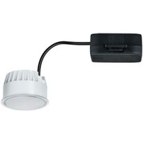 LED-alasvalo Paulmann Nova Coin, 51mm, 6W, 470lm, 2700K, satiini