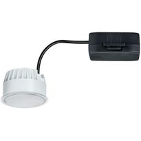 LED-alasvalo Paulmann Nova Coin, 51mm, 6W, 470lm, 2700K, himmennettävä, satiini, Verkkokaupan poistotuote