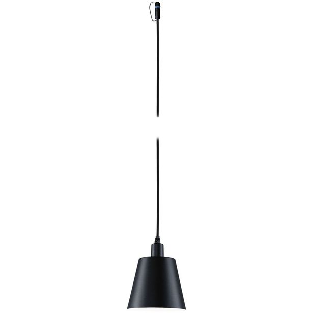 Riippuvalaisin Paulmann Plug & Shine Kofia, IP44, 3000K, 2W, antrasiitti