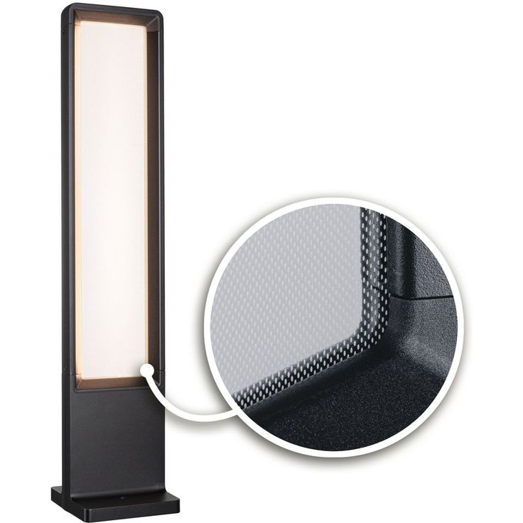 LED-pollarivalaisin Paulmann Reana 832mm 3000K 2x4W 2x240lm 230V antrasiitti