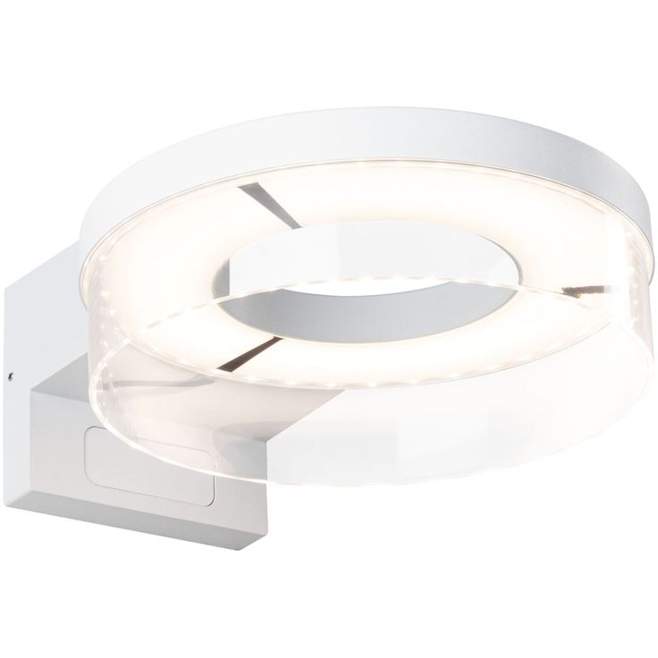 LED-ulkoseinävalaisin Paulmann Capera 231mm 3000K 8/1.2W 700lm hämäräohjattu liiketunnistin IR valkoinen