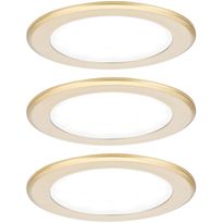 LED-kalustevalaisin Paulmann Ø65mm upotettava 2.5W 180lm, 3kpl/pkt, eri vaihtoehtoja