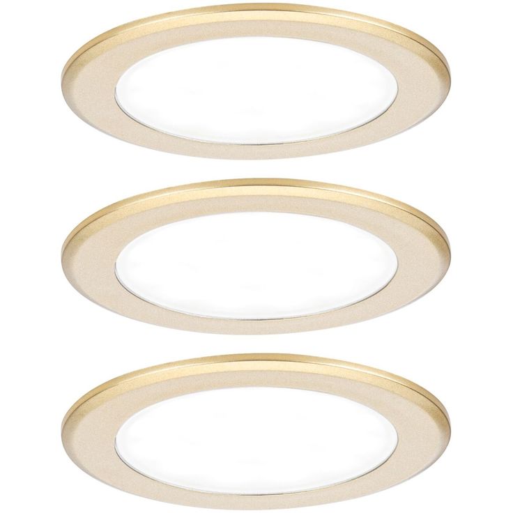 LED-kalustevalaisin Paulmann Ø65mm 4000K upotettava 2.5W 180lm mattakulta, 3kpl/pkt