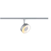 Kiskospotti Paulmann URail Circle, 250lm, 5W, 2700 - 4000K, kolmiportaisesti himmennettävä, mattakromi