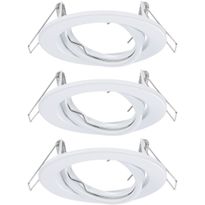 Upotettava valaisin Paulmann, 3kpl, Ø90mm, GU10, max.3x10W, himmennettävä, eri värejä