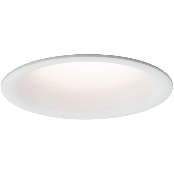 Upotettava LED-valaisin Paulmann Cymbal Coin, IP44, Ø77mm, 6.7W, 430lm, 2700K, himmennettävä, mattavalkoinen