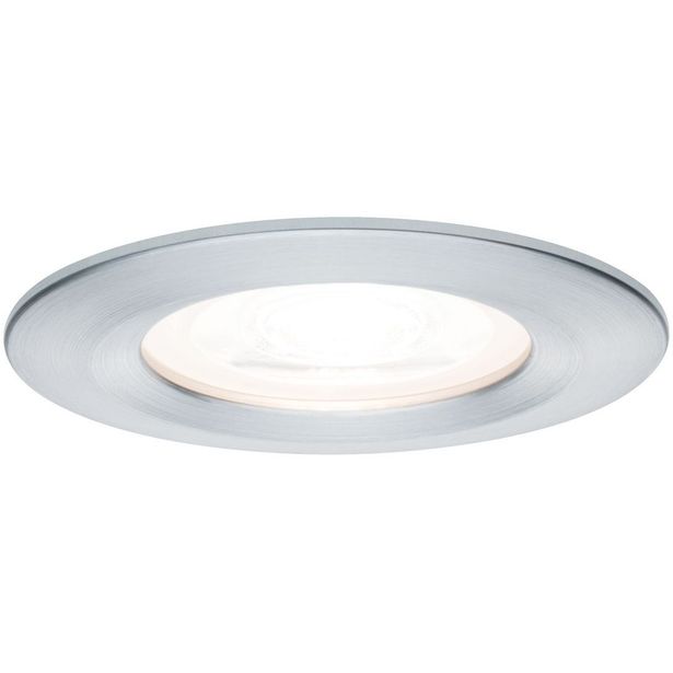 Upotettava LED-valaisin Paulmann Nova Rigid, IP44, Ø78mm, GU10, 6.5W, 460lm, 2700K, eri värejä