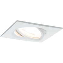 Upotettava LED-valaisin Paulmann Nova, 84x84mm, GU10, 6.5W, 460lm, 2700K, himmennettävä, eri värejä