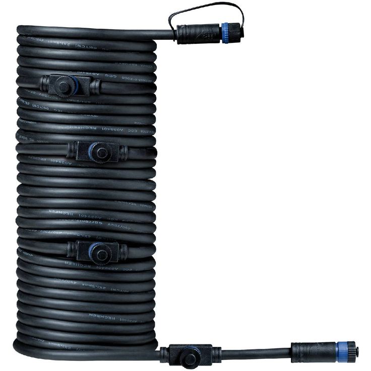 Liitosjohto Paulmann Plug & Shine, 5 valaisimelle, IP68, 10m