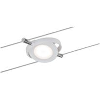 LED-vaijerivalaisin Paulmann RoundMac, 200lm, 4W, 2700K, 12V, mattavalkoinen
