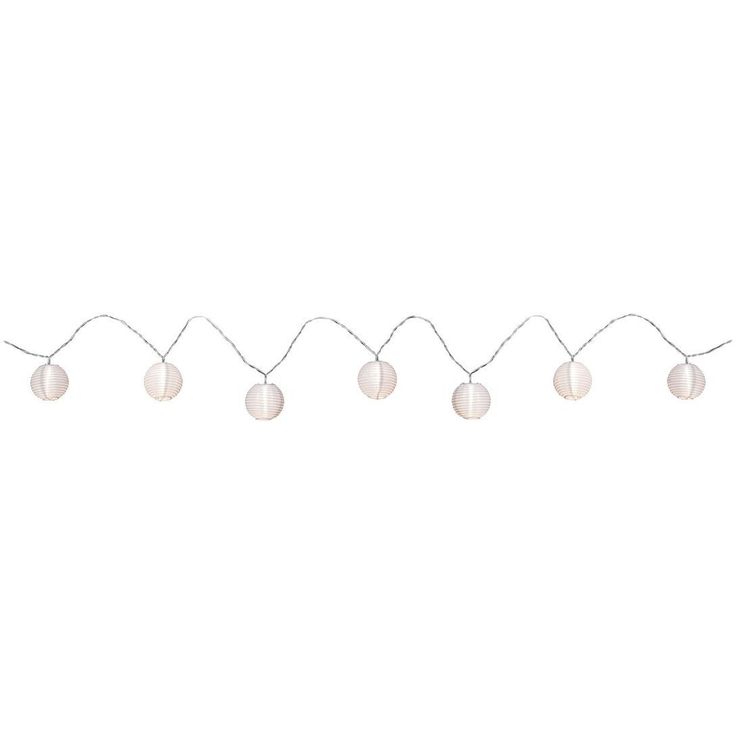 LED-valoketju Paulmann Fairy lights, IP44, 3.6m, 3000K, paristokäyttöinen, valkoinen