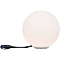 Ulkovalaisin Paulmann Plug &amp; Shine, Ø200mm, valkoinen, Verkkokaupan poistotuote