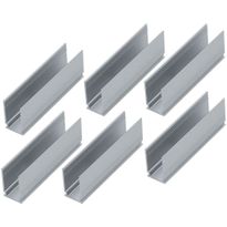 LED-profiilin kiinnitysklipsit Paulmann Plug &amp; Shine, 50x10.6mm, 6kpl