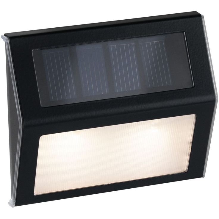LED-aurinkokennovalaisin portaille Paulmann Dayton, IP44, 3000K, hämärätunnistin, antrasiitti