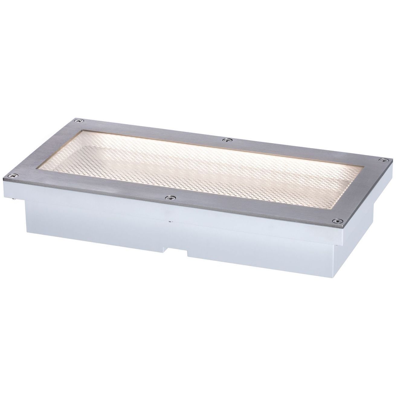 LED-maavalaisin aurinkokennolla Paulmann Aron, IP67, 3000K, liiketunnistin, valkoinen