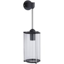 Ulkoseinävalaisin Paulmann Klassik, pitkillä ripustimilla, IP44, 16cm, harmaa