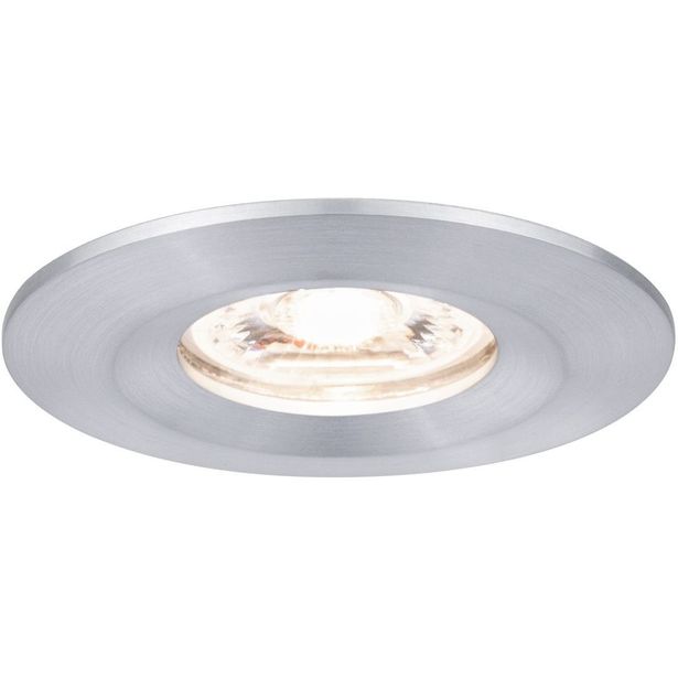 Upotettava LED-valaisin Paulmann Nova Mini Coin Rigid, IP44, Ø65mm, 4W, 310lm, 2700K, eri värejä