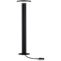 LED-pollarivalaisin Paulmann Plug &amp; Shine Plate, IP44, 3000K, antrasiitti