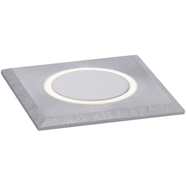 LED-terassivalaisin Paulmann House, IP67, 50x50mm, 3000K, 2W, 20lm, rst