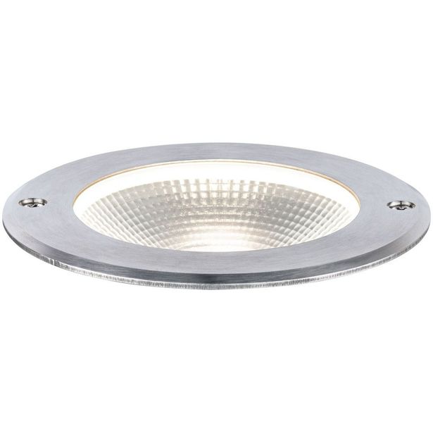 LED-terassivalaisin Paulmann Floor, IP67, 12cm, 3000K, rst
