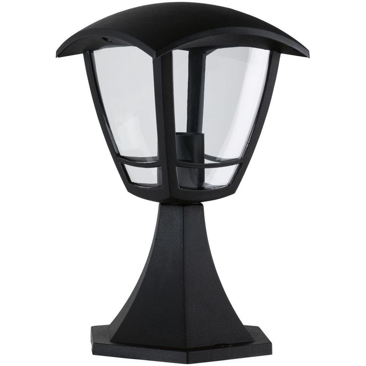 Pollarivalaisin Paulmann Classic Curved, IP44, 28cm, musta