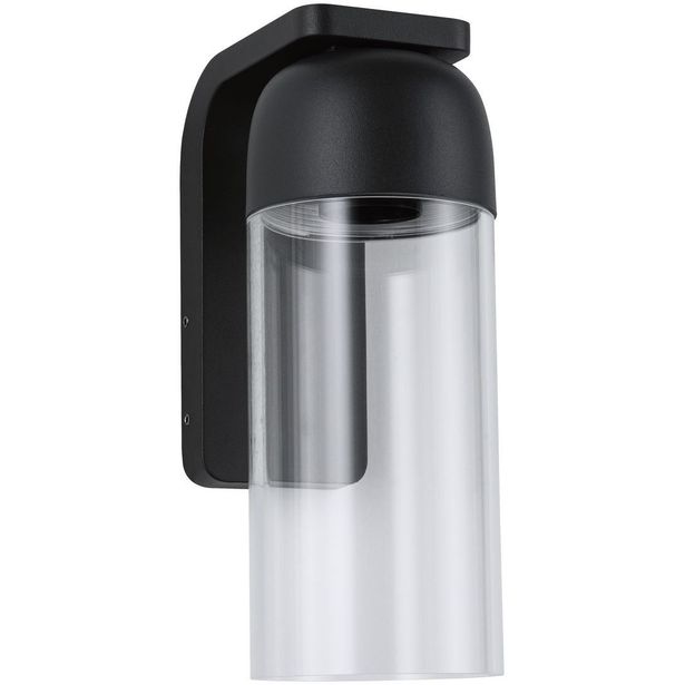 Ulkoseinävalaisin Paulmann Lantea, IP44, 91x144mm, antrasiitti